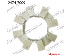 2474-7009 Эластичное соединение DAEWOO-DOOSAN