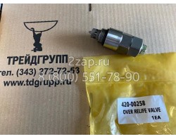 420-00258 Клапан сброса давления (Valve; Overload Relief) Doosan