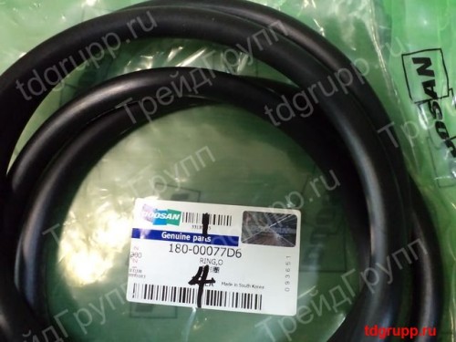 180-00077D6 Кольцо уплотнительное (О-кольцо) Doosan