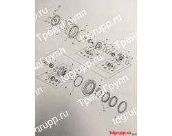 404-00098C Бортовой редуктор  (travel reduction) Doosan