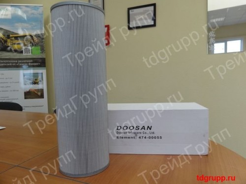 474-00055 Фильтр гидравлики Doosan