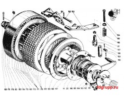 Барабан ведущий 66-02.02.710 для фрикциона БМ-205.02.02.200
