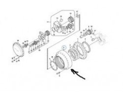 VOE14522997 корпус шестерня экскаватора Volvo ЕС360В